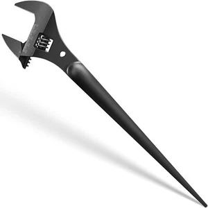 3239 Extra Wide Adjustable Wrench w Laser Metric Scale Fits Nuts, Bolts Up to 1" - Bild 1 von 9