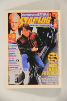 Starlog 1993 Trading Card #75 Back To The Future II "Cover Number 150" L007643 - Image 1 of 2