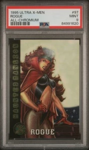 1995 ULTRA X-MEN ALL CHROMIUM #97 ROGUE PSA 9 DISNEY + MARVEL 🔥 #HEYSUGAR - Picture 1 of 6