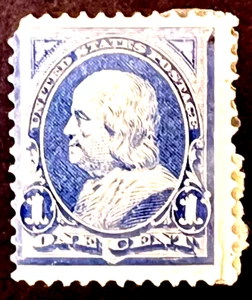 FRANCOBOLLI USA #246 1c FRANKLIN MINT MNGH cv $30 - Foto 1 di 2