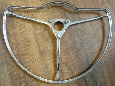 1949 1950 Chrysler 300 New Yorker Windsor Woody Chrome Horn Ring 1322851 OEM  - Image 1 of 4