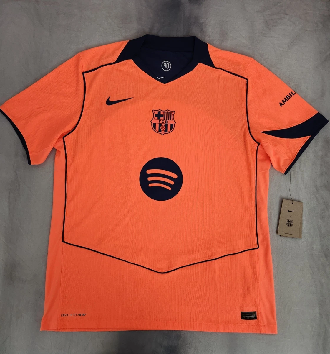 FC Barcelona Size XL International Club Soccer Fan Jerseys for