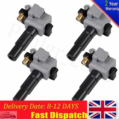 4PC Ignition Coils UF508 For Subaru Baja Forester Impreza Legacy Outback 2.5L OE - Image 1 of 4