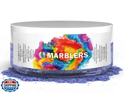 MARBLERS Blue Mica Powder Colorant [Eggshell Blue] 1oz (28g) | Cosmetic | Epo - Image 1 of 4