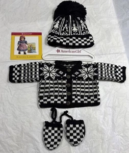 American Girl Kirsten Knit Woolens (Retired) Sweater,Hat,Mittens - Picture 1 of 12