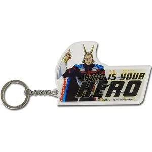 My Hero Academia: Two Heroes - Schlüsselanhänger "Who Is Your Hero" All Might (3,5", Acr - Bild 1 von 1