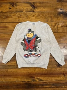 Vintage 90s Hanna Barbera Magilla Crewneck Sweatshirt Rare USA Big Print Cartoon - Bild 1 von 14
