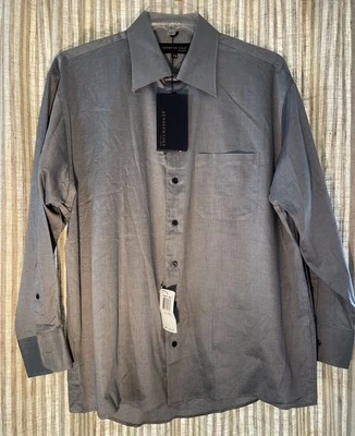 Kenneth Cole New York Mens Dress Shirt L 16.5, 32-33 - Image 1 of 4