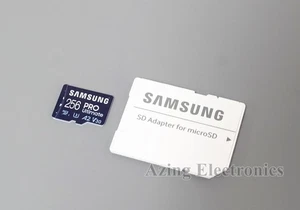 Saumsung PRO Ultimate 256GB microSDXC U3 UHS-I Memory Card MB-MY256SA/AM - Picture 1 of 3