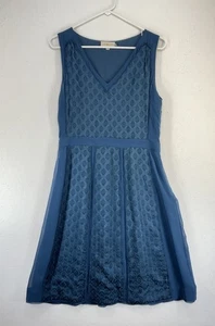 Tory Burch Hadley Silk Dress small medium green blue cocktail - Picture 1 of 11