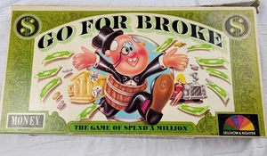 Going for Broke – Vintage Board Game by Parker Brothers - Picture 1 of 9