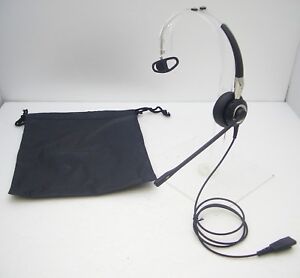 Jabra BiZ 2400 Mono NC Noise Cancelling Wired  QD Headset 2403-820-105 TESTED