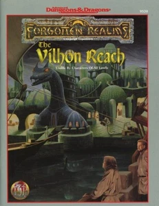 THE VILHON REACH w/MAP EXC+! D&D Forgotten Realms Module Dungeons Dragons TSR - Picture 1 of 3