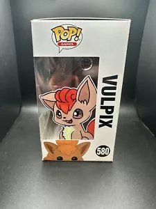 Funko Pop! Vulpix beflockt mit Soft Protector #580 LE Tone Rodriguez Bemerkung COA - Bild 1 von 9