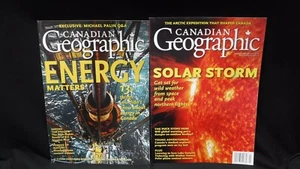 Canadian Geographic -  (Lot of 2) -2013 - Buy 3 get 1 free - Picture 1 of 9