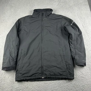 Columbia Gate Racer Softshell Jacket Mens Large Black Omni-Shield Full Zip - Picture 1 of 18