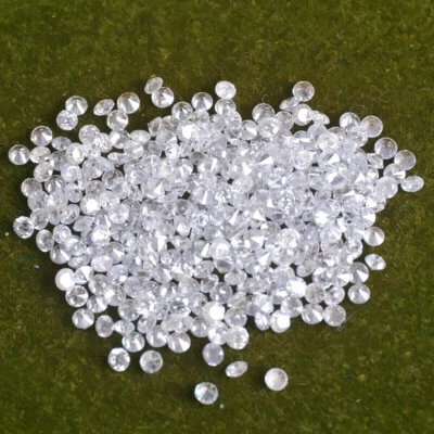 Lab Grown CVD Diamond Round Cut VS1 Clarity G-H Color 2 mm 1 CT/33 Pcs Loose LOT - Image 1 of 4