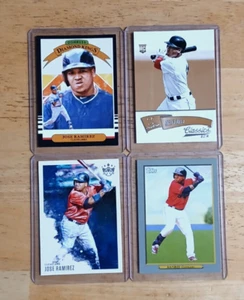 Jose Ramirez Guardians LOT (4) 2014 Classics RC ROOKIE/ Diamond KINGS/ Turkey - Picture 1 of 2