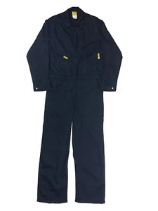 Lapco GOCLW6NY Flame Resistant Light Weight Coveralls 40 regular navy blue - Picture 1 of 5
