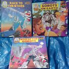 Golden Books Gobots Lot War Of The Gobots Race To The Stars On Earth 1980s VTG