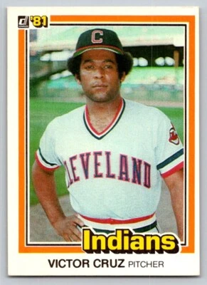 1981 Donruss - #321 Victor Cruz - Image 1 of 2