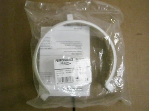 Placa curva envolvente AA5662W blanca para ayudar a empujar alimentos sobre utensilio - Imagen 1 de 2