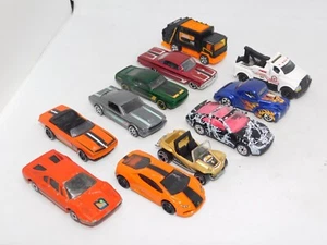 Hot Wheels & MATCHBOX LOT 11 DIECAST CARS 300 ZX IMPALA MUSTANG GARBAGE TRUCK - Picture 1 of 4