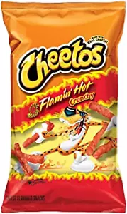 Premium Cheetos Flamin Hot Crunchy 8oz 226.8g US IMPORT Cheetos Flamin Hot Cr U - Picture 1 of 2