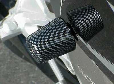 2003-2014 Honda CBR600 CBR600RR CBR 600 RR 600RR CARBON FRAME SLIDERS - Image 1 of 2