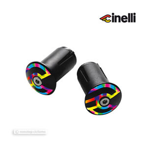 Cinelli Aluminum Handle Bar End Plugs Alloy Expander End Caps : CALEIDO