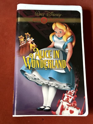 RARE Original Alice in Wonderland Gold Collection Vhs Collectors Edition - Image 1 of 4