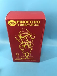Vinilo MAND KAWS / Disney Pinocho y Peñique Cricket (Medicom x Disney) Nuevo en Paquete - Imagen 1 de 9