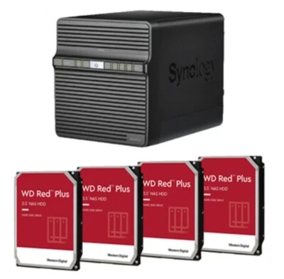 Synology DS423 40TB 32TB 24TB 16TB 3.5" DiskStation NAS Enclosure Storage Server - Image 1 of 4