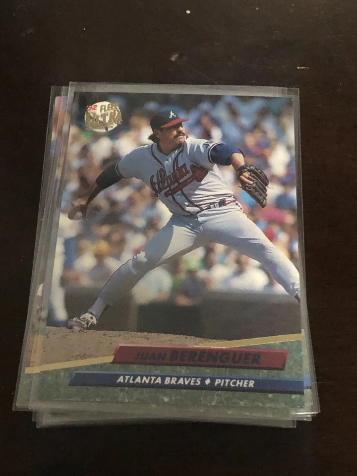 1992 Fleer Ultra Baseball #455 Juan Berenguer TT1 - Image 1 of 1