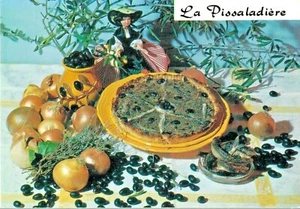 C.P.M/ THÈME / recettes cuisine /la pissaladière - Imagen 1 de 2