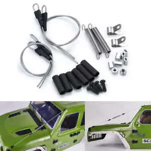 Juego de cuerdas de acero para automóvil de radiocontrol profesional para piezas de automóvil de radiocontrol axial SCX6 1/6 sobre orugas de radiocontrol - Imagen 1 de 5
