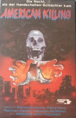 VHS American Killing (1987) FSK 18 Horrorthriller mit Perry King Guter Zustand - Bild 1 von 4