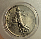 1960 French  1 Franc  Silver  Good Looking Coin