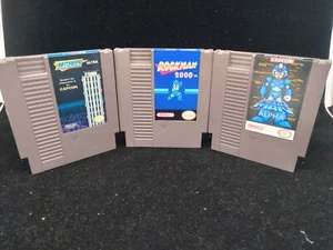 Megaman/Rockman-3 Cart Lot-Nintendo Entertainment System-Limited - Picture 1 of 6
