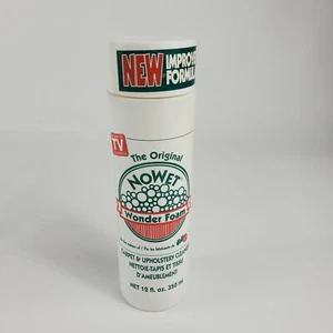 Vintage Original NoWet Wonder Foam Carpet Upholstery Cleaner Sz 12 Oz Unopened - Picture 1 of 5