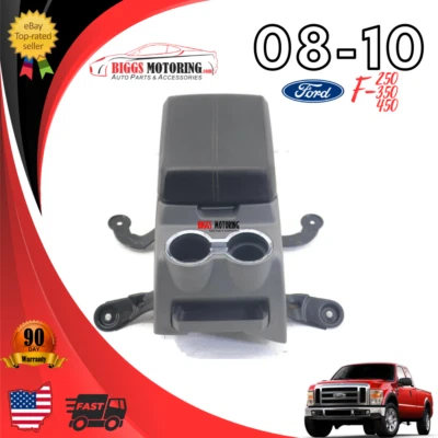 Оригинальная центральная напольная консоль для Ford F250 F350 Superduty 2008-2010 годов выпуска - Изображение 1 из 4