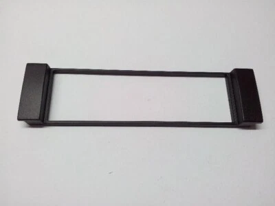 AUDI A6 DAL 2000 AL 2001 - MASCHERINA AUTORADIO 1 ISO-COLORE NERO - Immagine 1 di 4