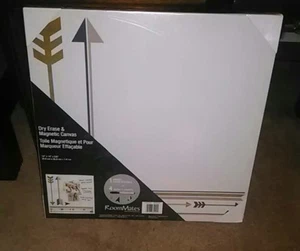 Dry Erase Board & Magnetic Canvas * Includes 4 Magnets!! Brand New In Package* - Picture 1 of 6
