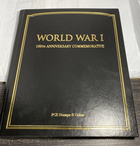 World War 1 100th Anniversary Coin & Stamp Set 2013 Dollar & 2018 Silver Dollar Cover