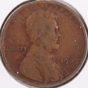 Centavo Lincoln Wheat 1909, moneda muy buena circulada, tienda #CT0454 - Imagen 1 de 2