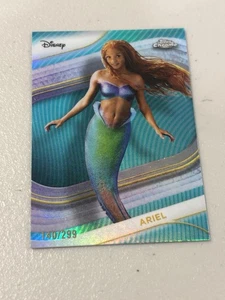 2025 Topps Chrome Disney #63 ARIEL Aqua Refractor /199 - Picture 1 of 2