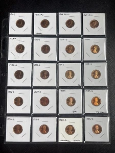 1964-2023-S Lincoln Penny Proof Run, Memorial, Shield 63 Untouched Coins!! - Picture 1 of 8