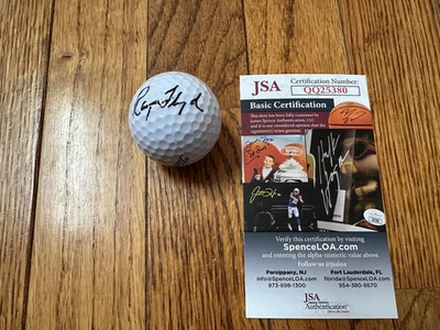 Raymond Floyd Signed Titleist Golf Ball- JSA AUTHENTICATED- MASTERS CHAMPION HOF - Image 1 of 3
