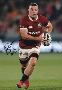 Rugby Union - Ben Earl - Hand Signed A4 Photograph - British Lions - COA - Picture 1 of 1