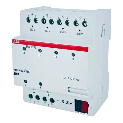 ABB ET/S 6.230.1 Binäreingang / 6 Fach / I-BUS / EIB / Q6310024R0111 - Bild 1 von 3